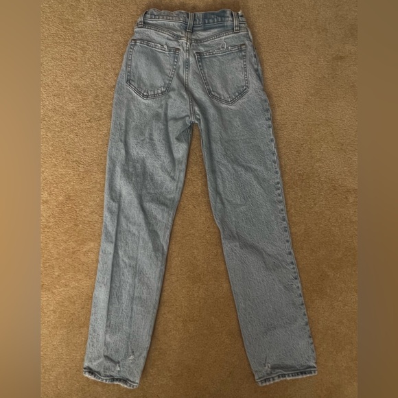 Abercrombie Curve Love Straight Ultra High Rise Jeans size 24 - Picture 4 of 5